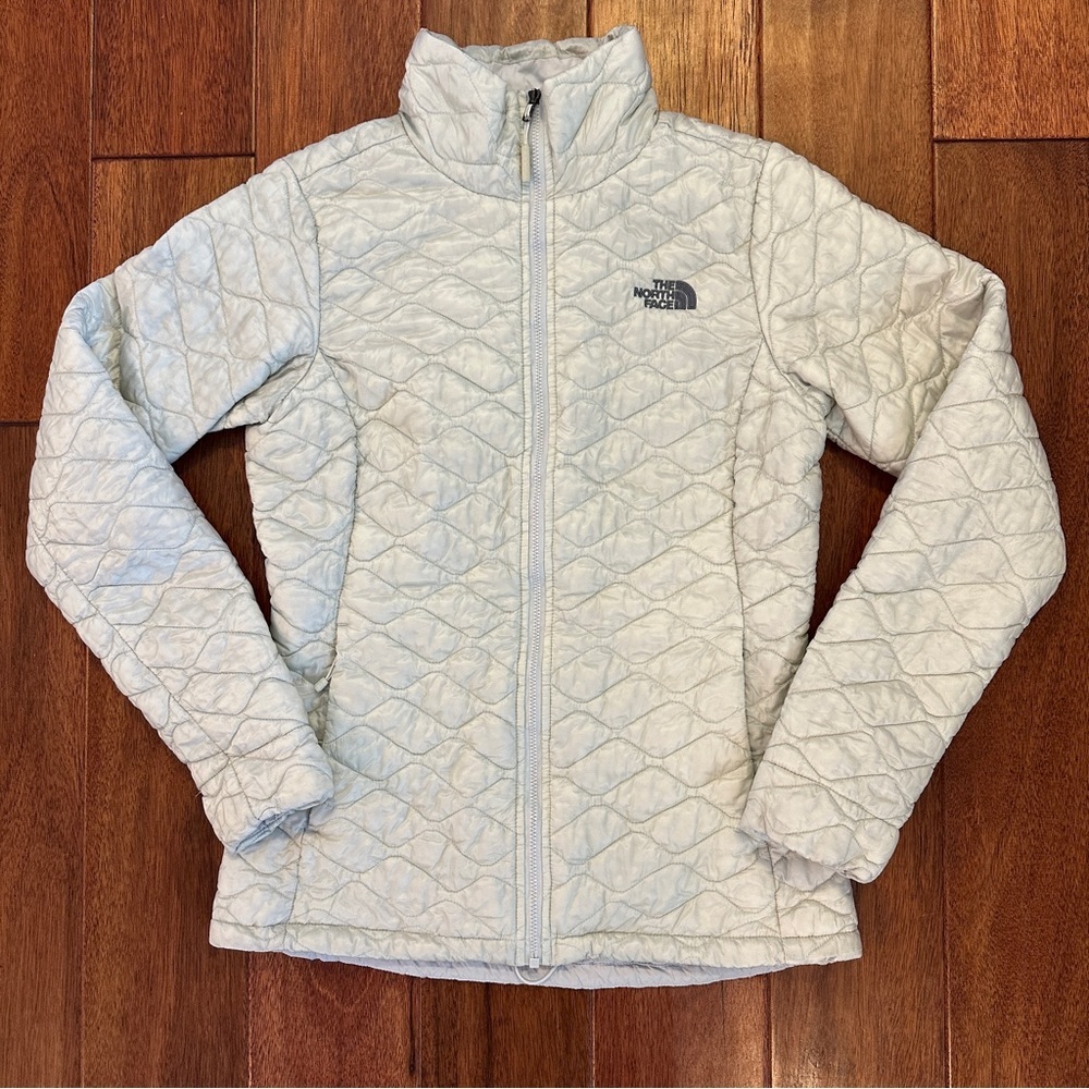 The North Face Womens Thermoball Full Zip Jacket. Size Small. Color Tin … - Picture 15 of 15